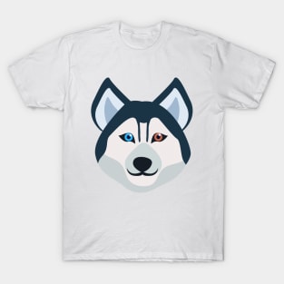 Siberian Husky alaskan malamute T-Shirt